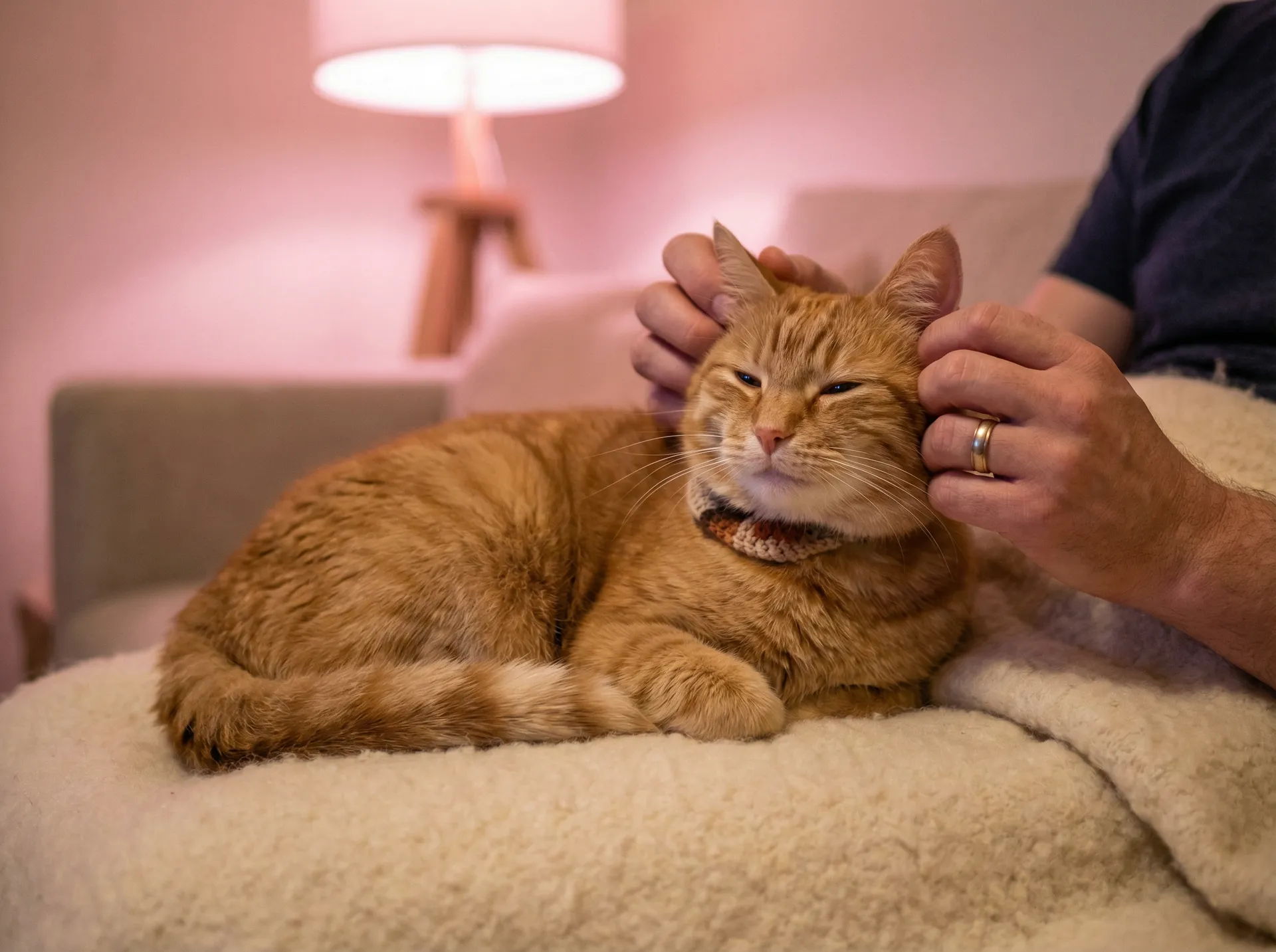 猫咪被温柔抚摸的幸福时刻 - 贴身保镖下载